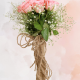 20 Charming Pink Roses Bunch