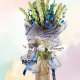 10 Blue Orchids & Tube Roses