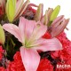 Lily Carnations Bunch