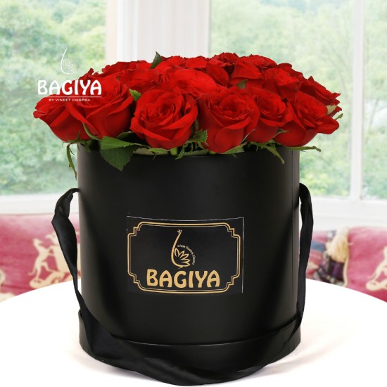 30 Red Roses Box Bouquet