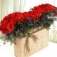 Romantic Box of 50 Red Roses