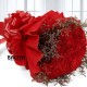 Red Carnations Bunch