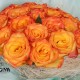 20 ORANGE ROSES BUNCH