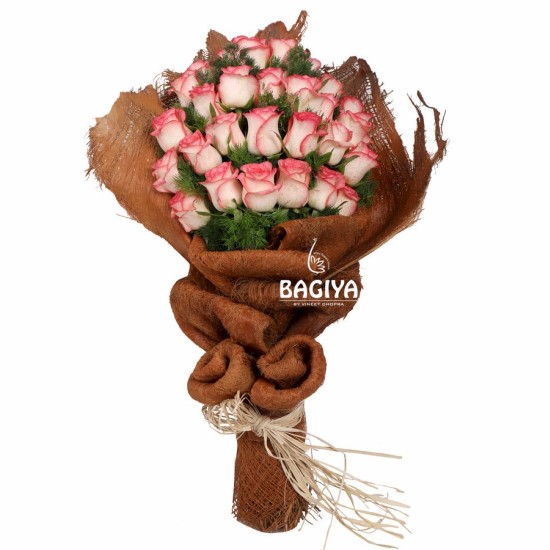 27 PINK ROSES BUNCH ONLINE